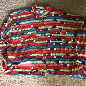 Lularoe  button down shirt